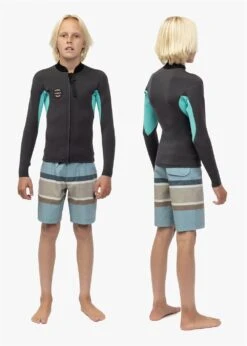 Vissla Solid Set Boys 2Mm Ls Wetsuit Jacket -Surf Wear Sport BW021SST 1 8de1cb6b e450 440c 8f25 f8a753381bc4
