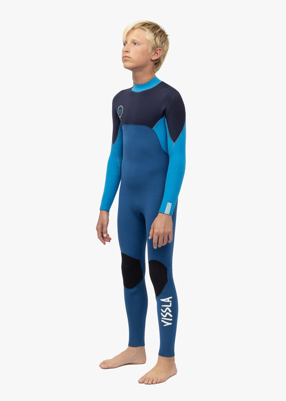 Vissla 7 Seas 3-2 Boys Back Zip Full Wetsuit 5 Vissla 7 Seas 3-2 Boys Back Zip Full Wetsuit - Image 3