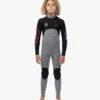 Vissla 7 Seas Boys 3-2 Bolt Full Chest Zip Wetsuit -Surf Wear Sport BW32W7FB GRY 1