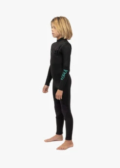 Vissla 7 Seas 4-3 Boys Chest Zip Full Wetsuit 9 Vissla 7 Seas 4-3 Boys Chest Zip Full Wetsuit -Surf Wear Sport BW43M7FC BLK 8