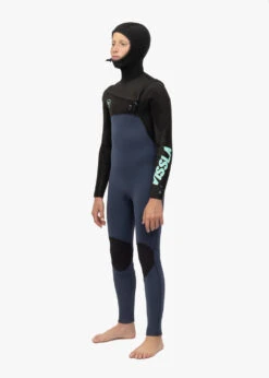 Vissla 7 Seas Boys 5-4-3 Full Hooded Chest Zip Wetsuit -Surf Wear Sport BW54Y7HC DST 8