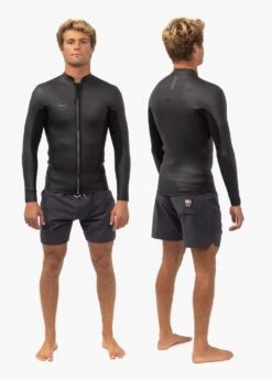 Vissla North Seas Smooth Front Zip Wetsuit Jacket -Surf Wear Sport MW021NSS 1 d4c5aae5 b1d2 4651 9f64 6ad05934a67d