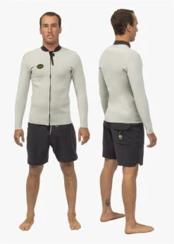 Vissla Solid Sets 2Mm Front Zip Wetsuit Jacket -Surf Wear Sport MW021SST 1 53bb93d7 a8d5 4414 a328 659a1a6bfc00