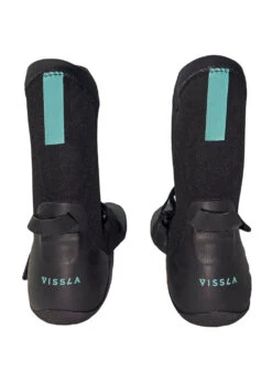 Vissla High Seas II 3MM Split Toe Wetsuit Bootie -Surf Wear Sport MWB3YHB2 BLK 3