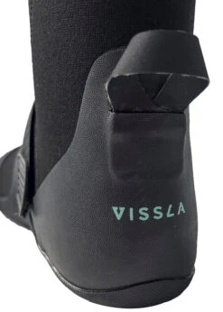 Vissla High Seas II 3MM Split Toe Wetsuit Bootie -Surf Wear Sport MWB3YHB2 BLK 5